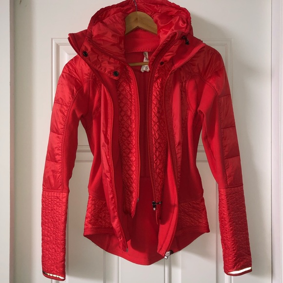 RARE! Lululemon Hooded Puffer Jacket Coat - Picture 3 of 8